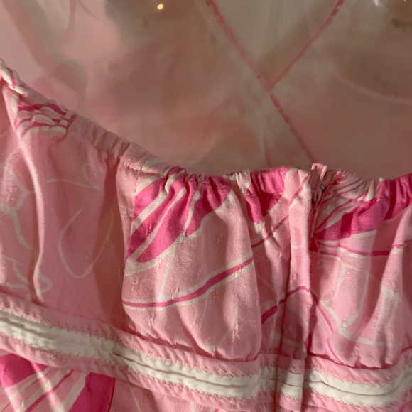 Lilly Pulitzer Vintage Pink Halter Dress with Butterfly Print - Picture 9 of 13